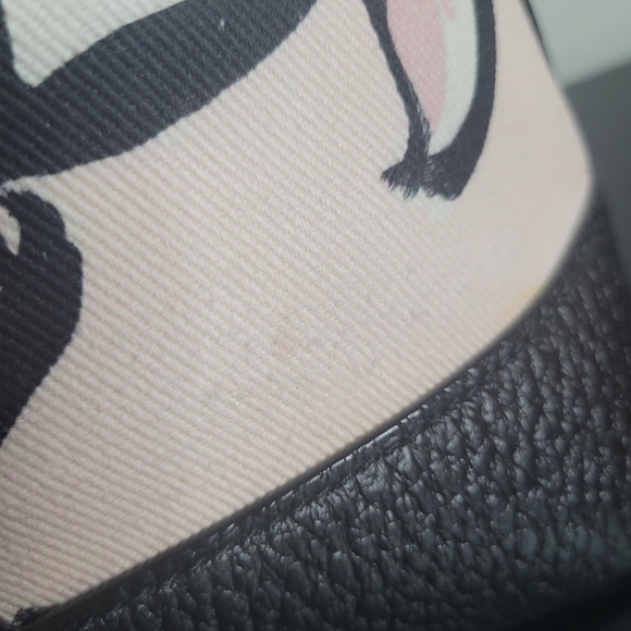 Kate Spade Bay Street Floral Rachelle Bag- Antilles Bubbles Tiger Lily Pink, Blk - Picture 10 of 16